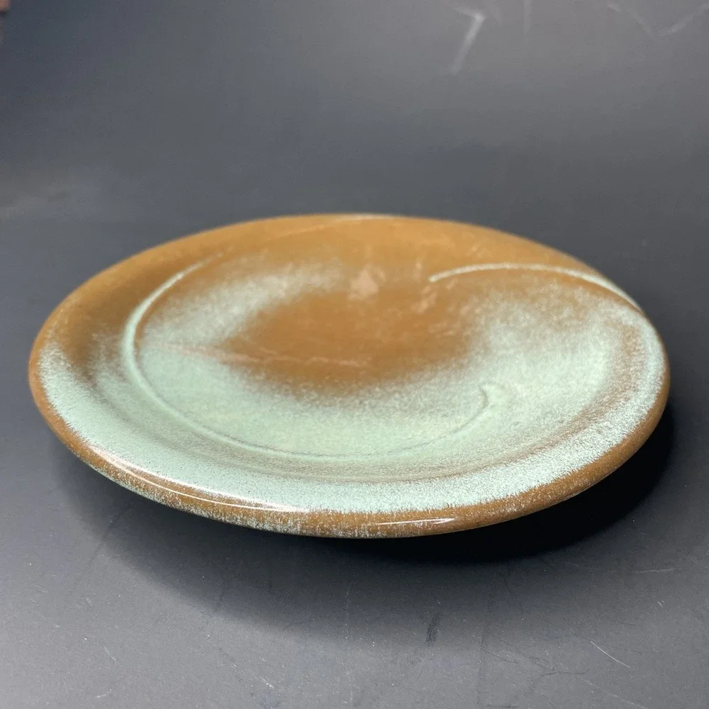 Frankoma Pottery 4E Lazy Bones Plate 5.75